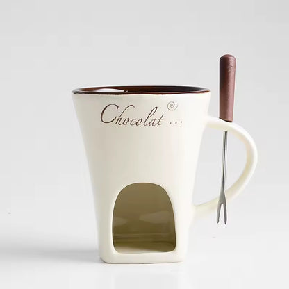 Fondue Pot for Melt-Your-Own Chocolate