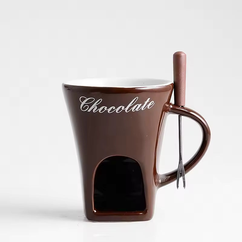 Fondue Pot for Melt-Your-Own Chocolate
