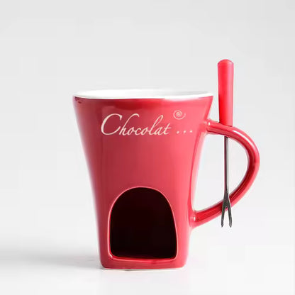 Fondue Pot for Melt-Your-Own Chocolate